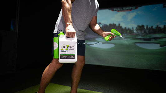 Oxy Turf 1 Gallon Sprayer Clean Lie™: Golf Simulator All Purpose Cleaner & Deodorizer