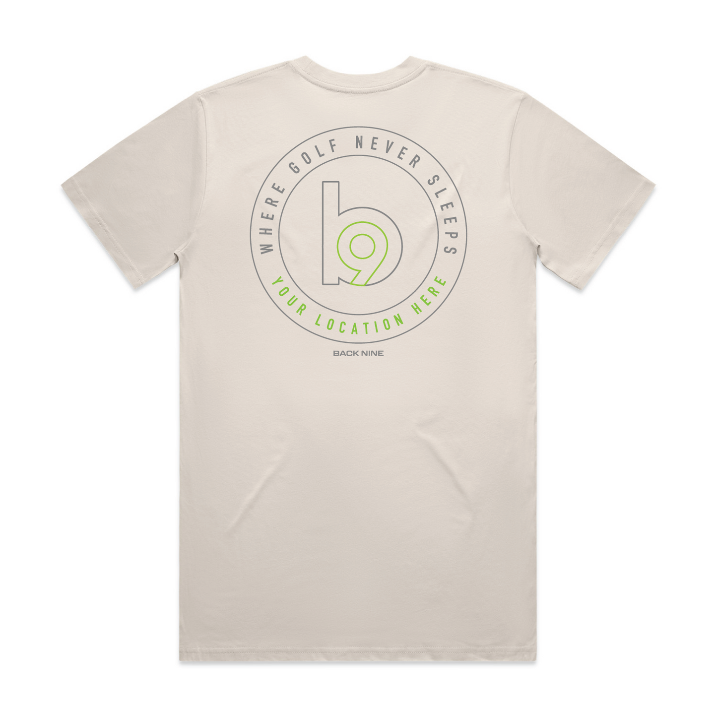Crest — Sturdy Tee (Adult) — Bone Back