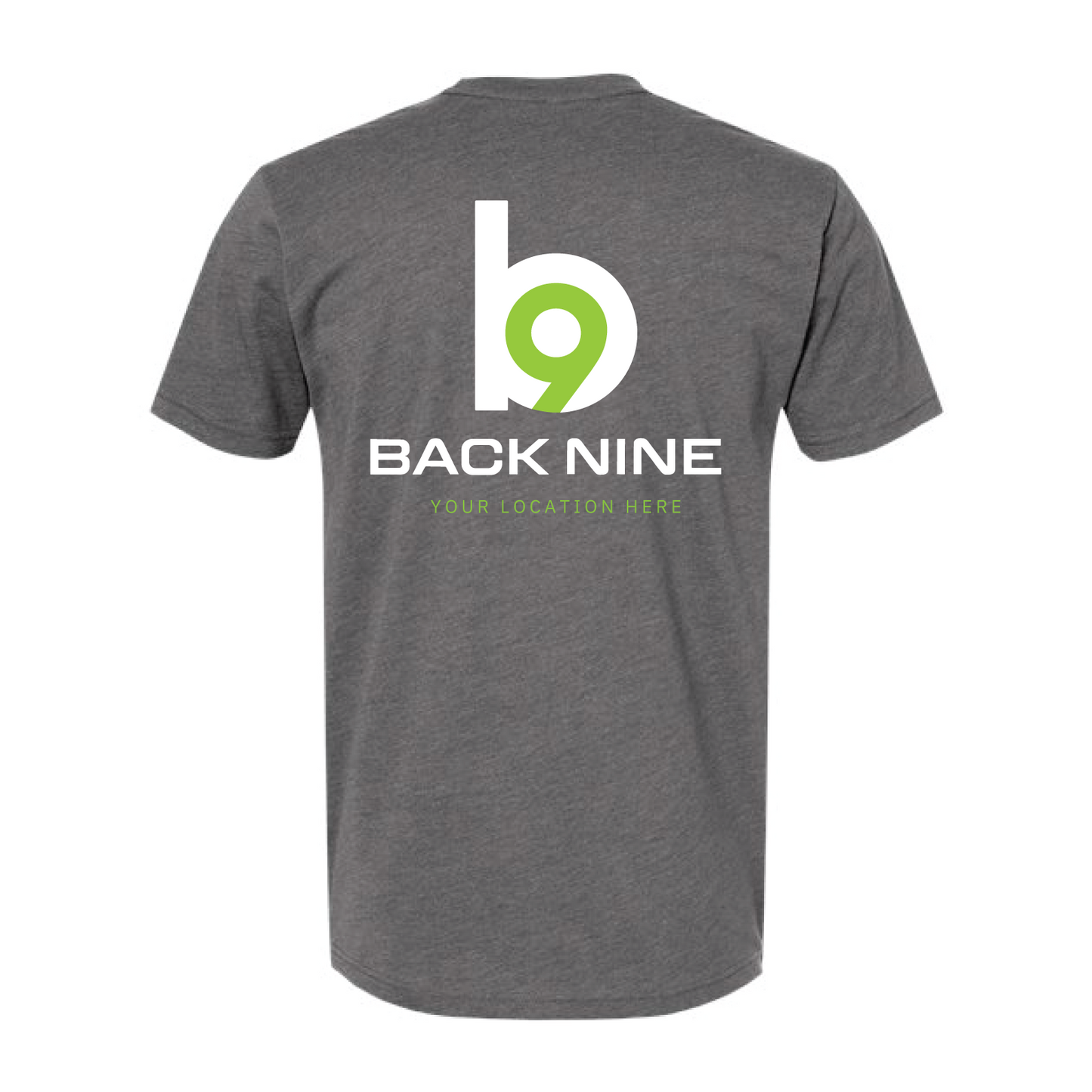 Hometown — Easy Tee (Adult) — Charcoal Back