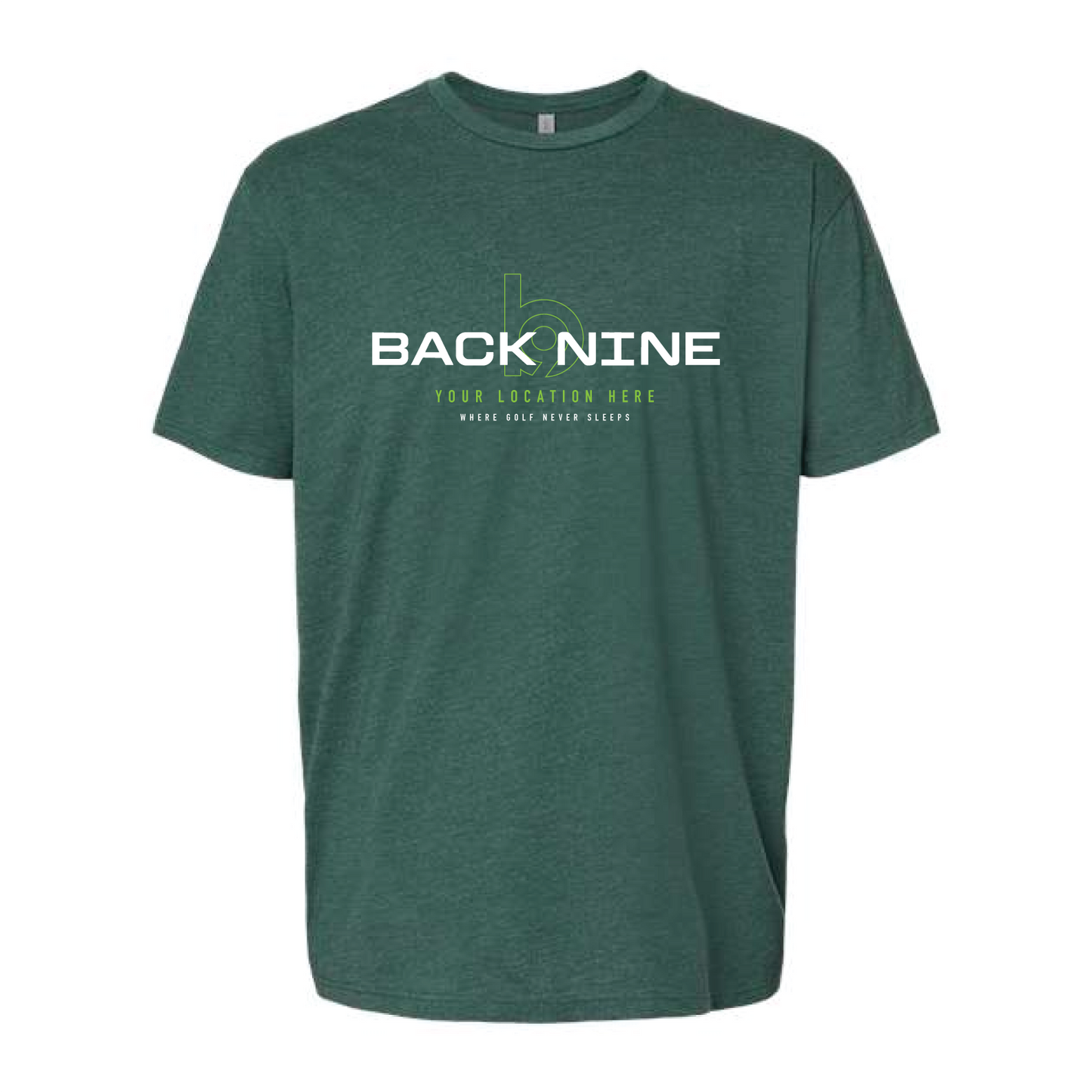 Blueprint — Easy Tee (Adult) — Forest Green Front