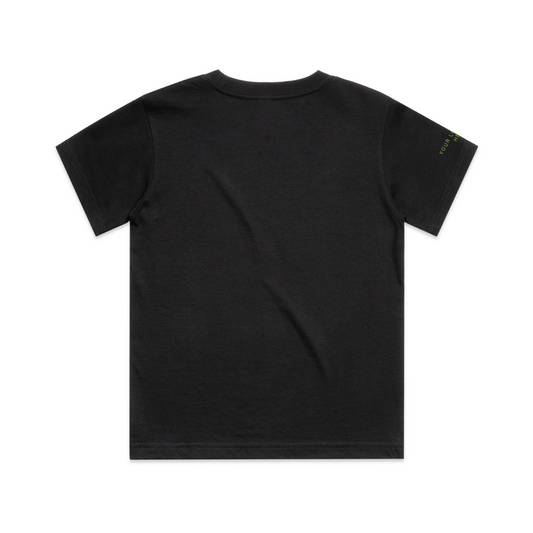 Sideline — Sturdy Tee (Youth) — Black Back