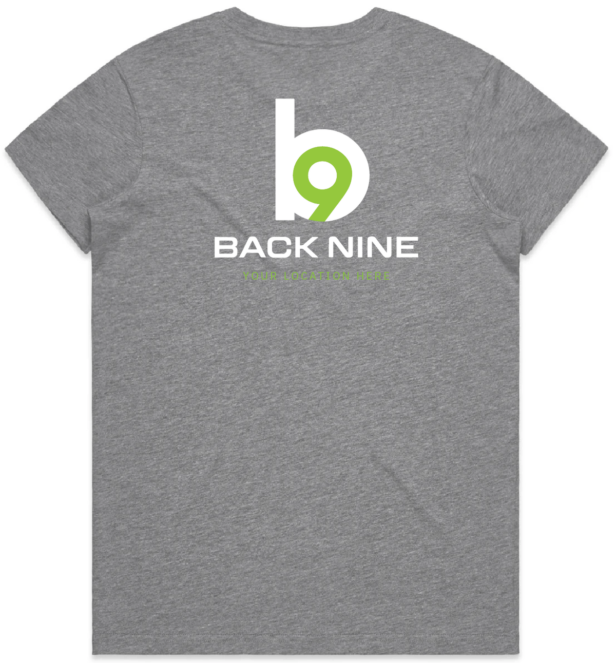 Hometown — Sturdy Tee (Women's) — Athletic Heather Back