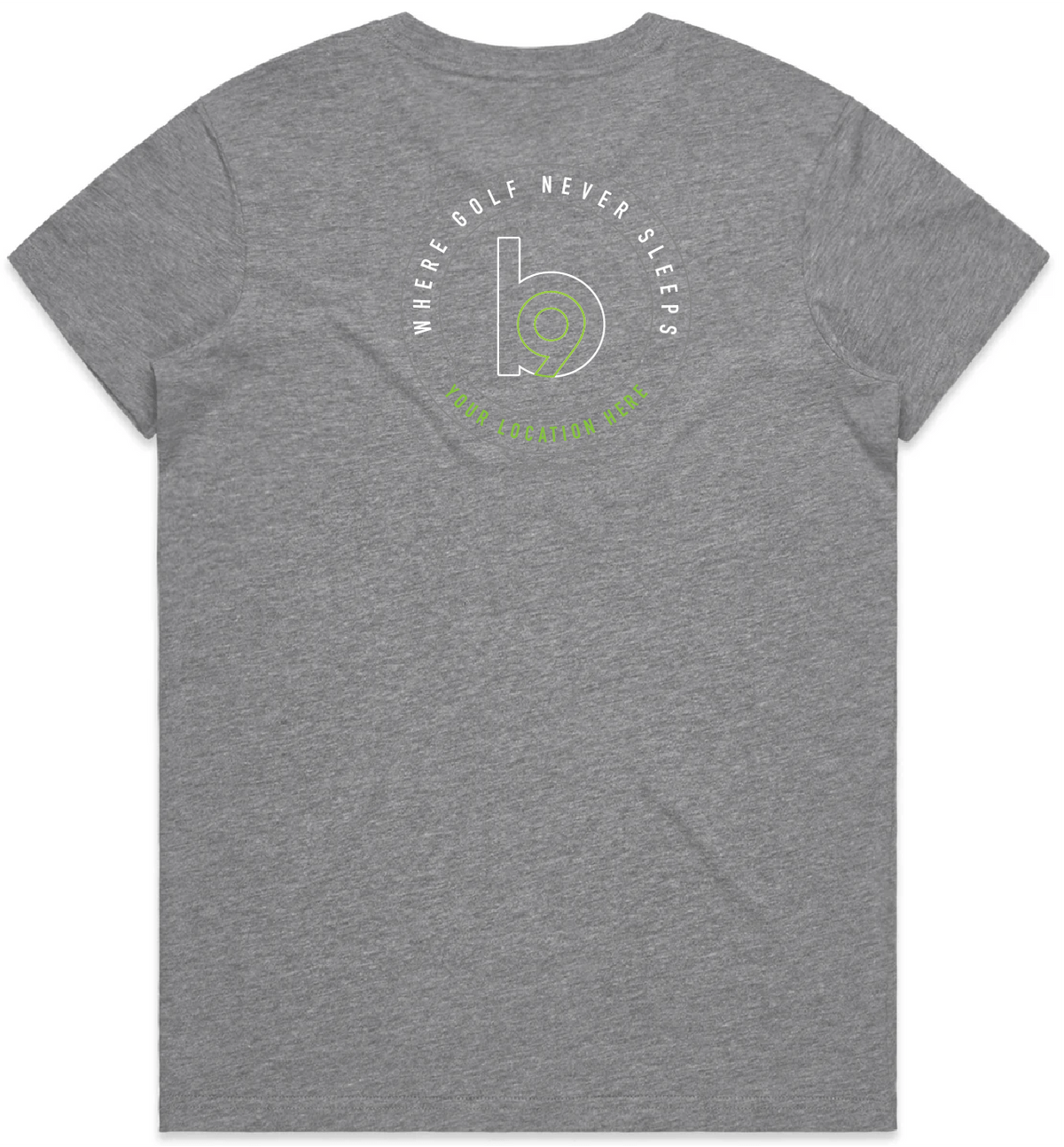 Crest — Sturdy Tee (Women's) — Athletic Heather Back