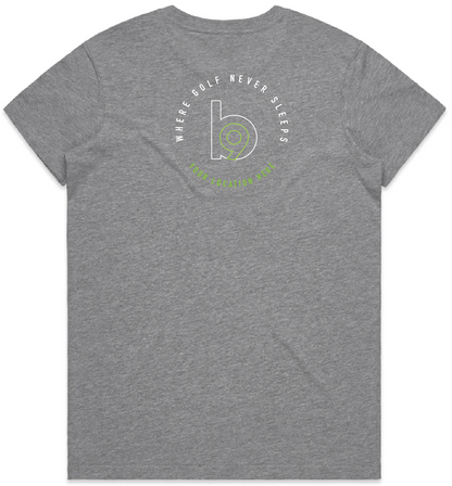 Crest — Sturdy Tee (Women's) — Athletic Heather Back
