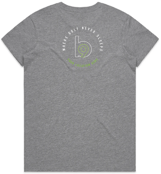 Crest — Sturdy Tee (Women's) — Athletic Heather Back