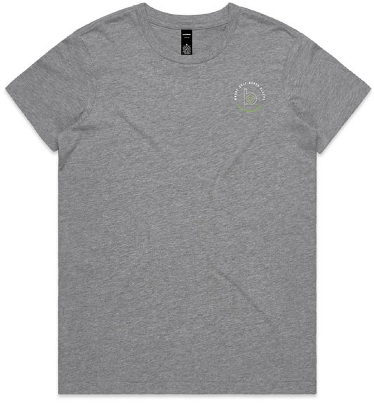Crest — Sturdy Tee (Women's) — Athletic Heather Front