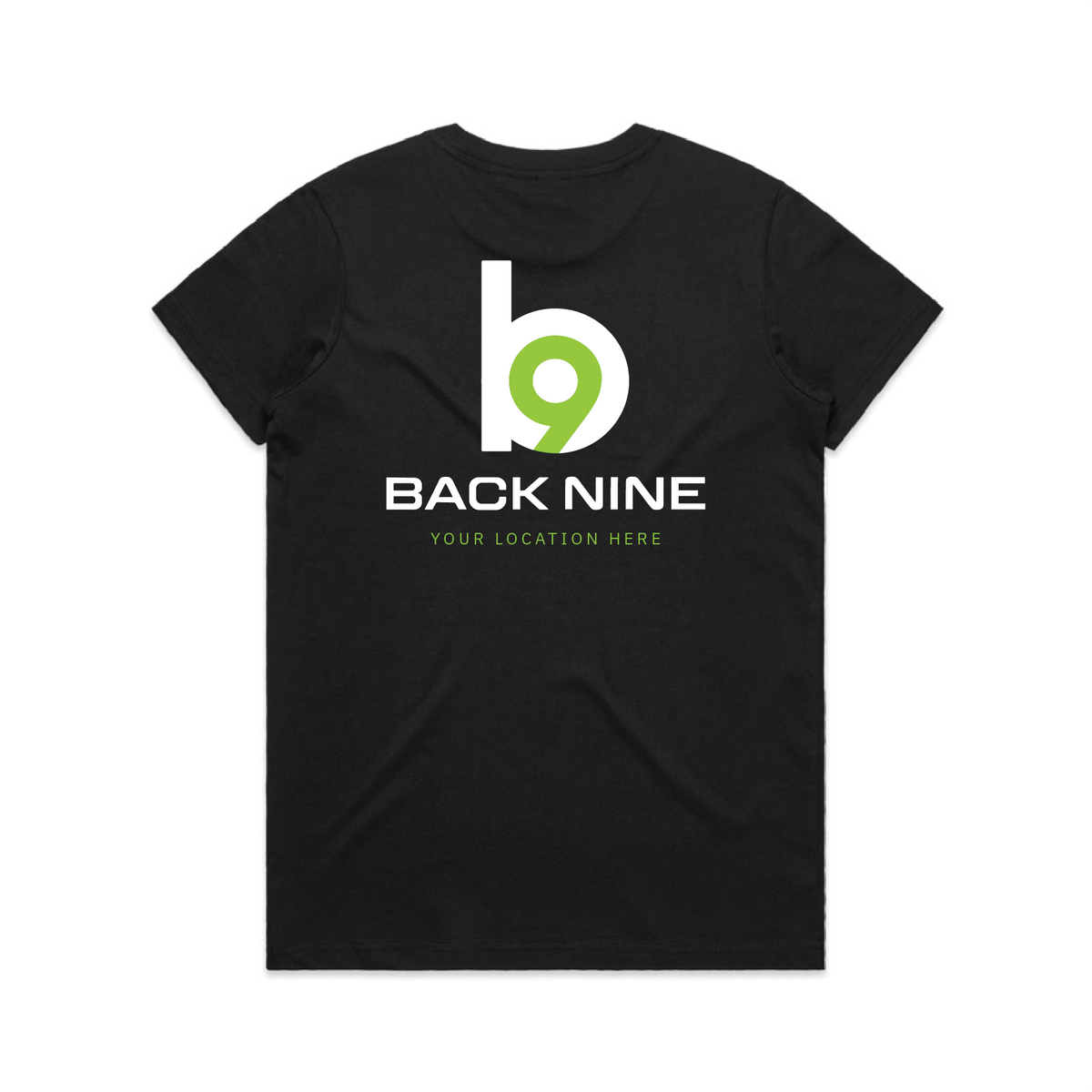 Hometown — Sturdy Tee (Women's) — Black Back