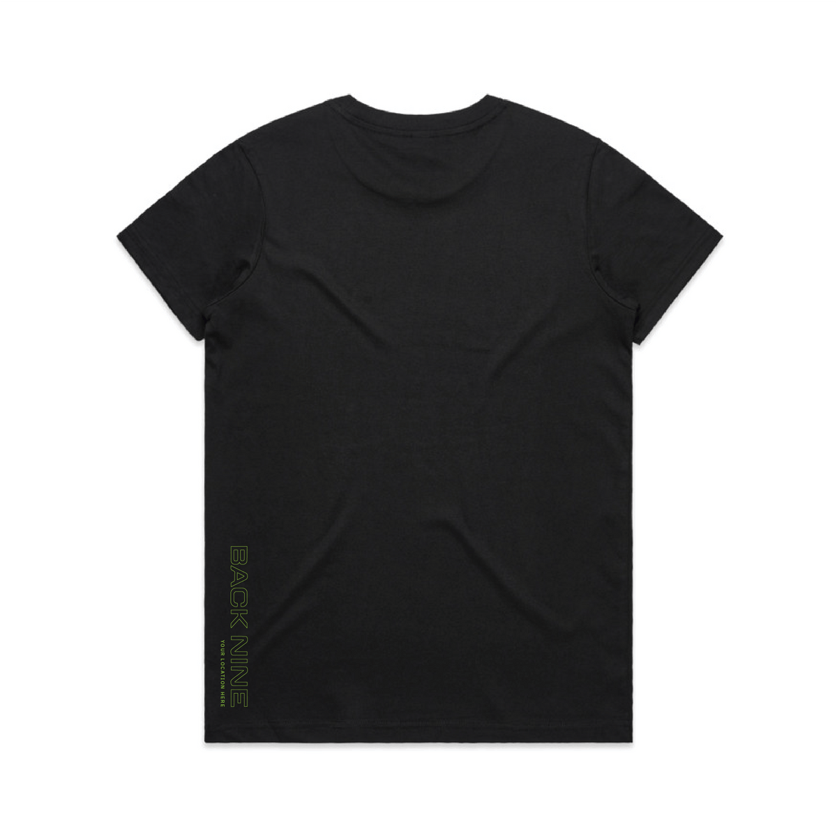 Sideline — Sturdy Tee (Women's) — Black Back