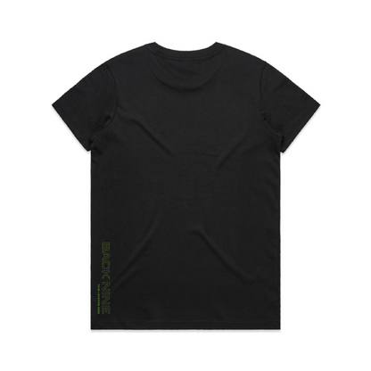 Sideline — Sturdy Tee (Women's) — Black Back