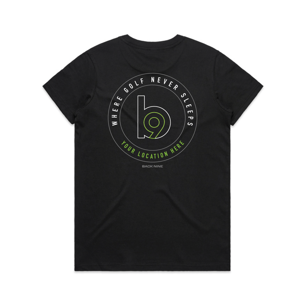 Crest — Sturdy Tee (Women's) — Black Back