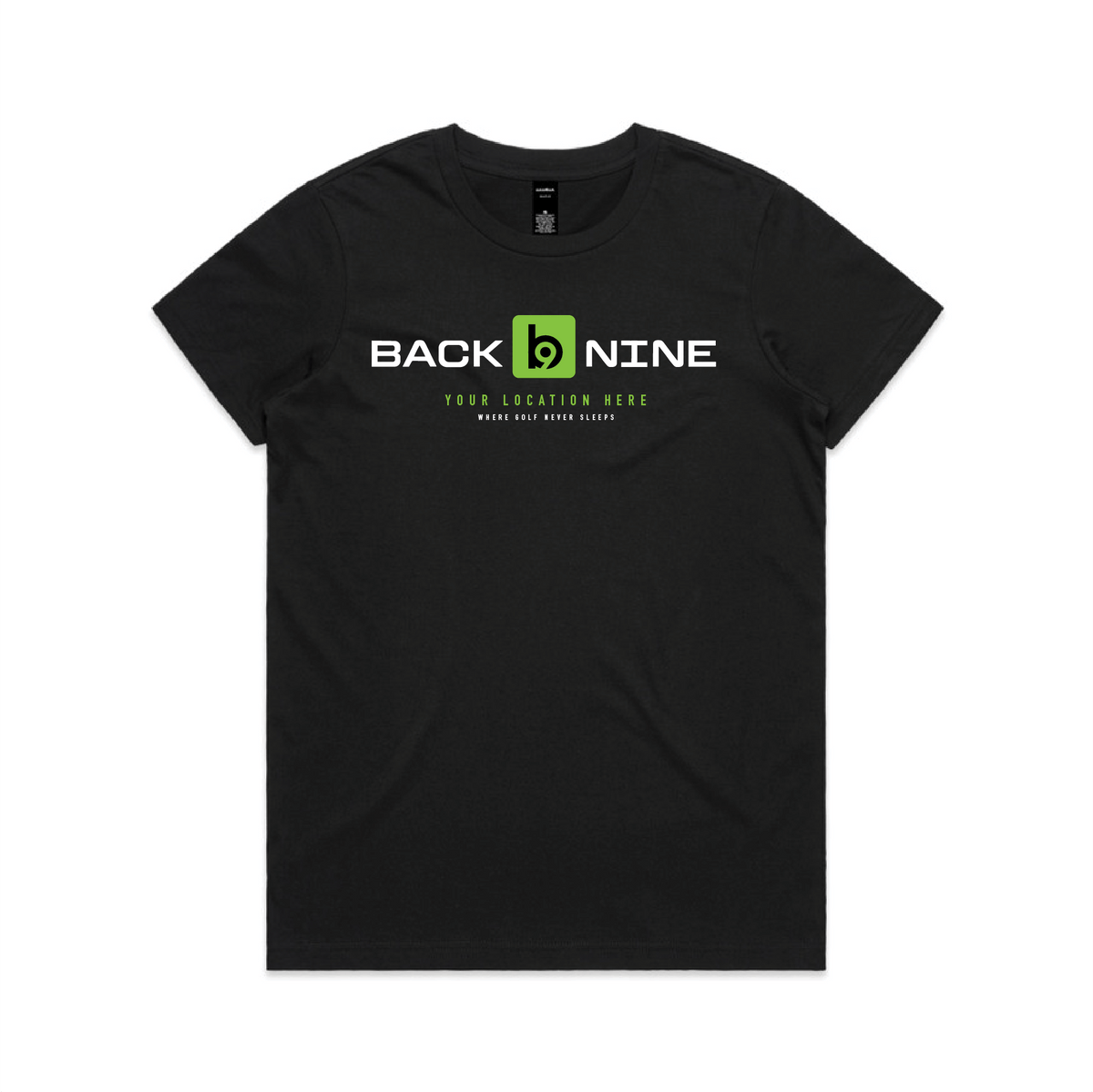Marquee — Sturdy Tee (Women's) — Black Front