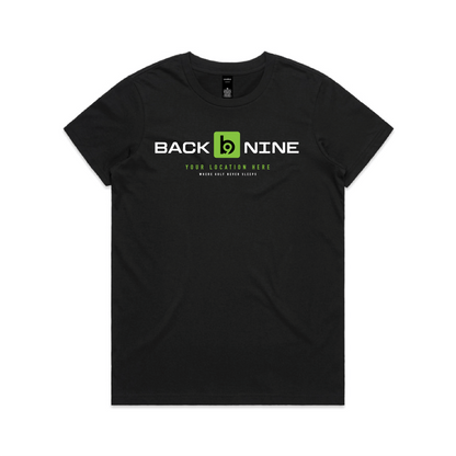 Marquee — Sturdy Tee (Women's) — Black Front