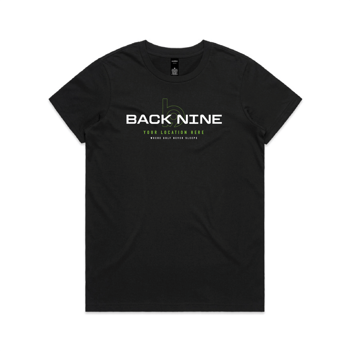 Blueprint — Sturdy Tee (Women's) — Black Front
