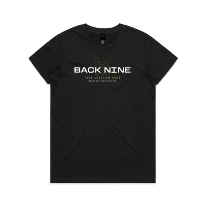 Blueprint — Sturdy Tee (Women's) — Black Front