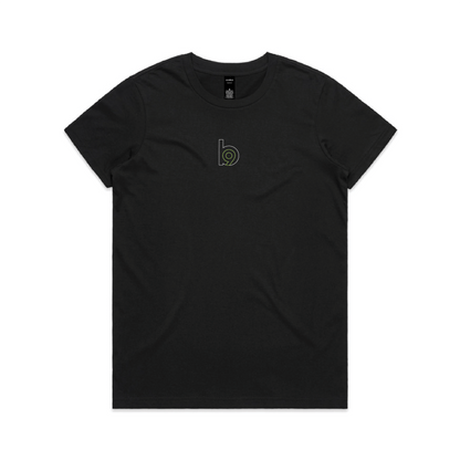 Sideline — Sturdy Tee (Women's) — Black Front