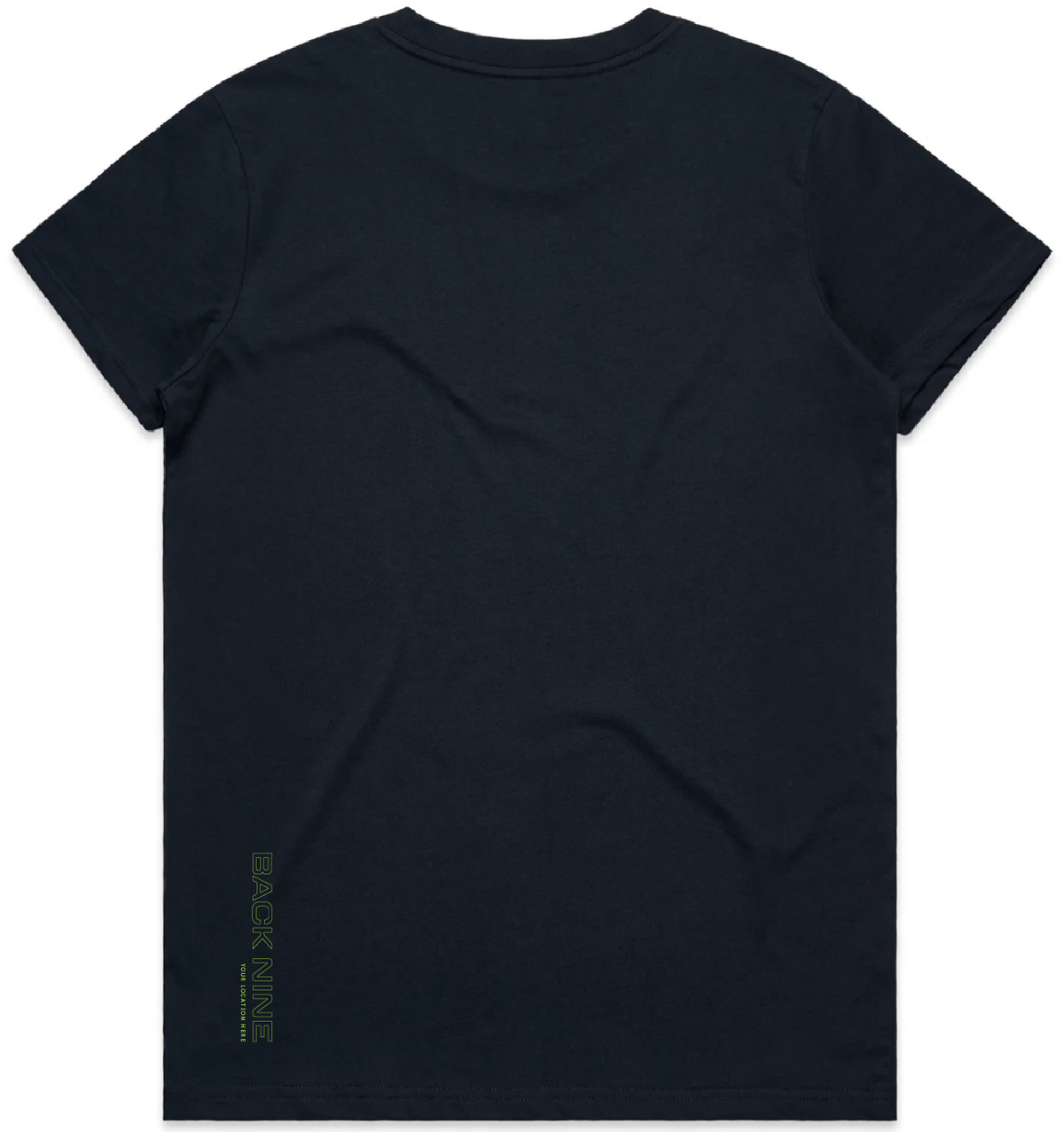 Sideline — Sturdy Tee (Women's) — Navy Back