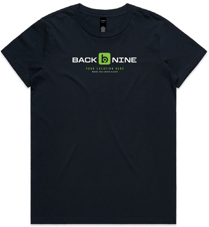 Marquee — Sturdy Tee (Women's) — Navy Front