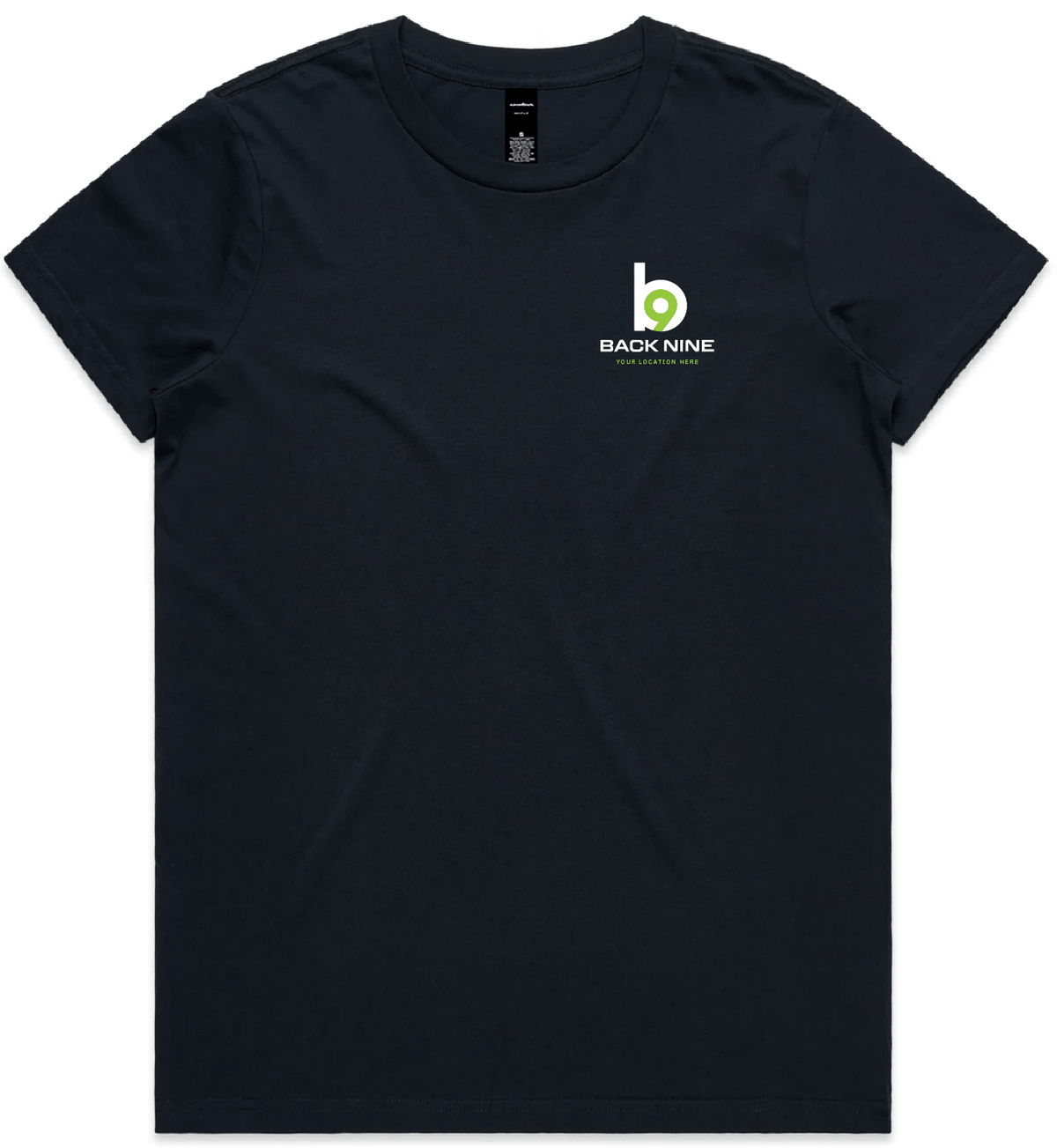 Hometown — Sturdy Tee (Women's) — Navy Front