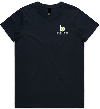 Hometown — Sturdy Tee (Women's) — Navy Front