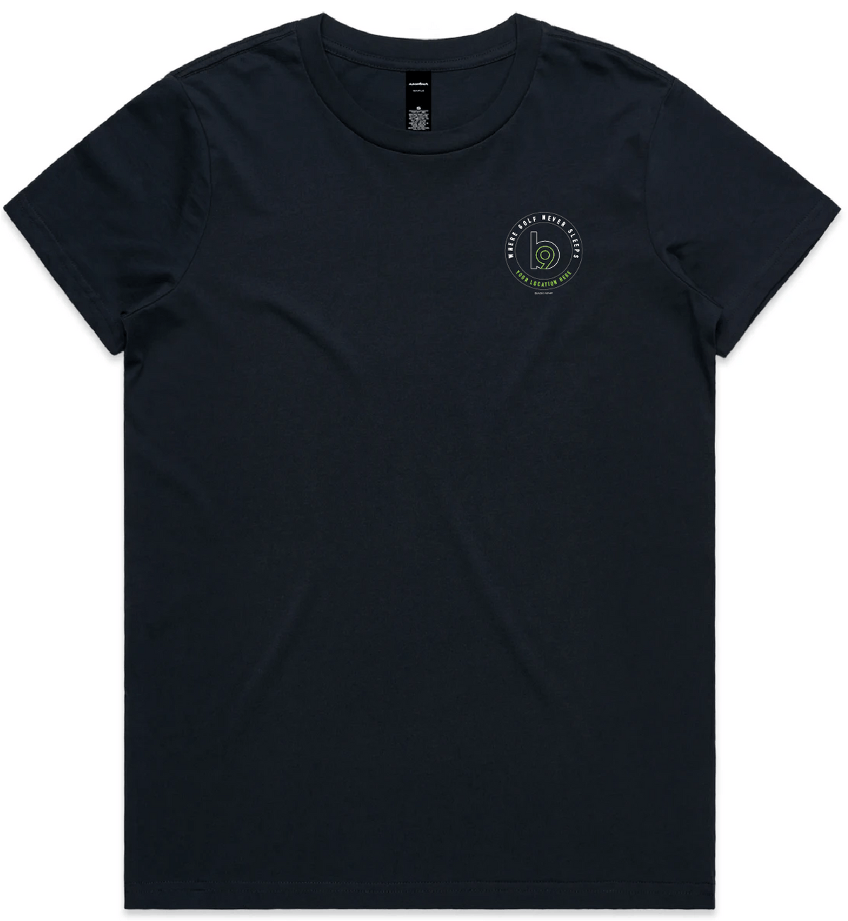 Crest — Sturdy Tee (Women's) — Navy Front