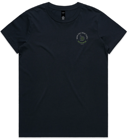 Crest — Sturdy Tee (Women's) — Navy Front