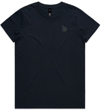 Sideline — Sturdy Tee (Women's) — Navy Front