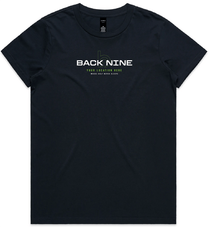 Blueprint — Sturdy Tee (Women's) — Navy Front