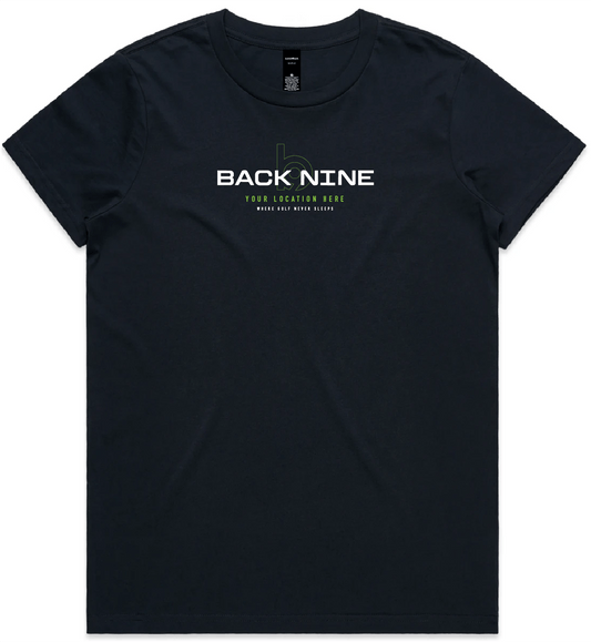 Blueprint — Sturdy Tee (Women's) — Navy Front