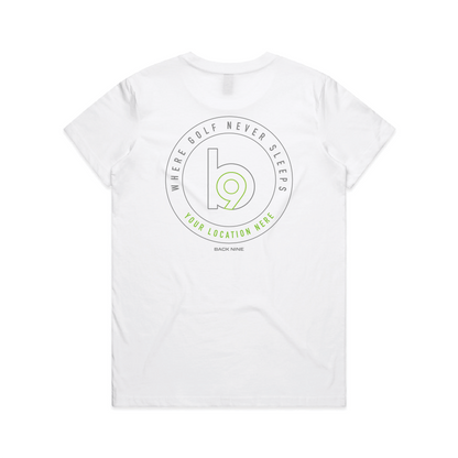 Crest — Sturdy Tee (Women's) — White Back
