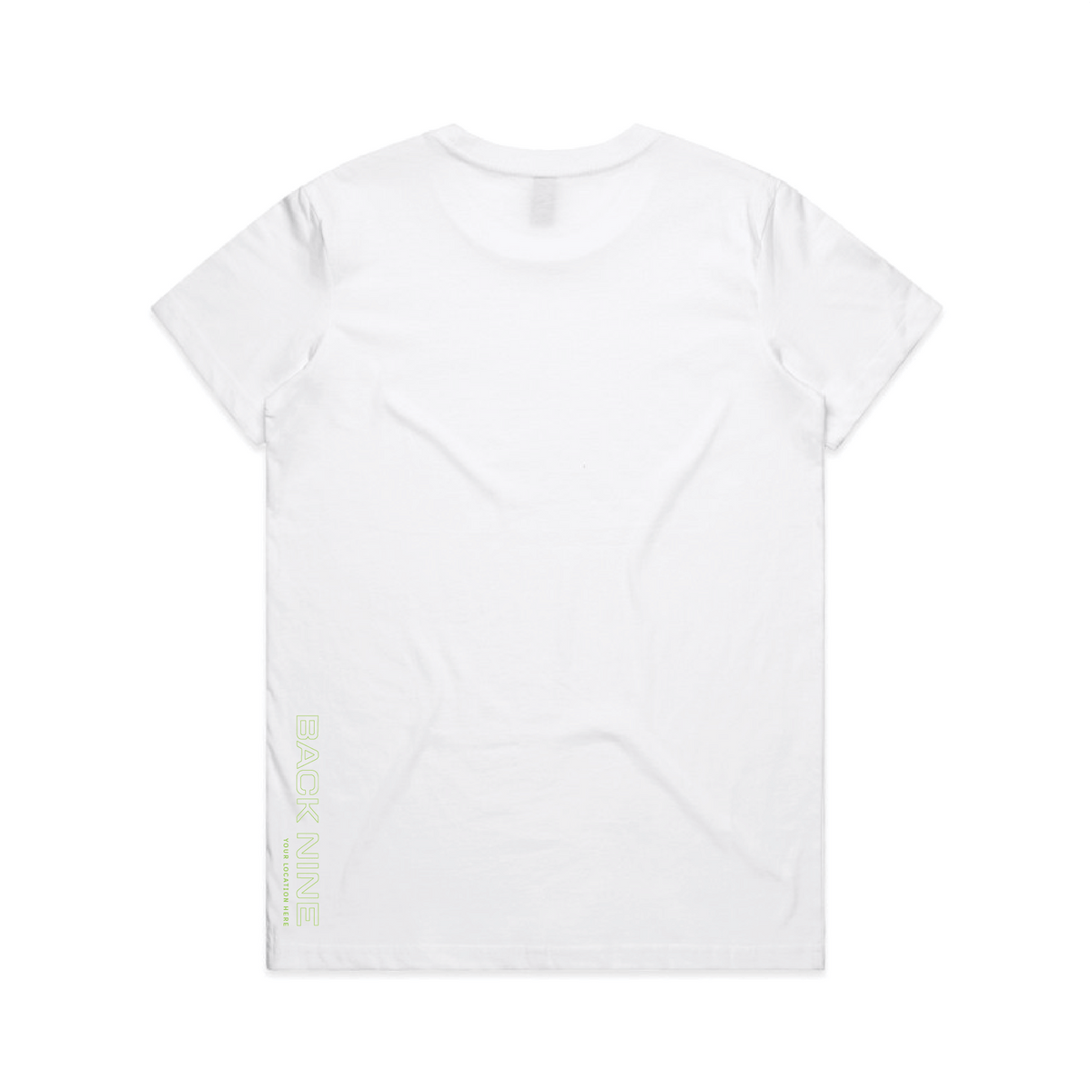 Sideline — Sturdy Tee (Women's) — White Back