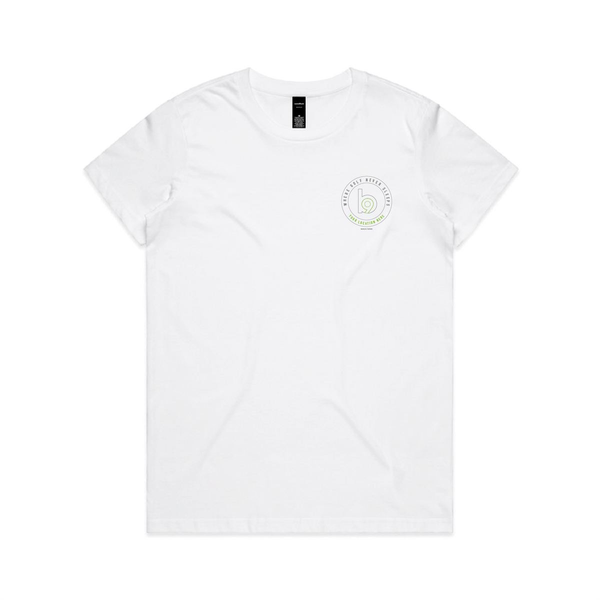 Crest — Sturdy Tee (Women's) — White Front