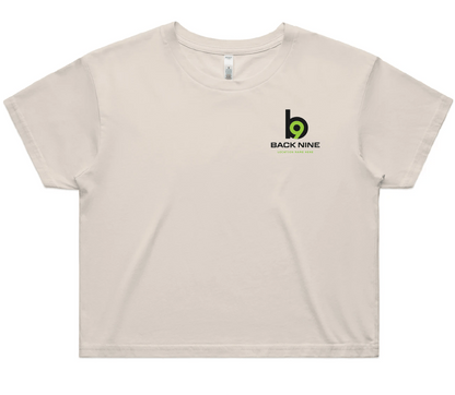 Hometown — Sturdy Crop Tee (Women's) — Bone Front