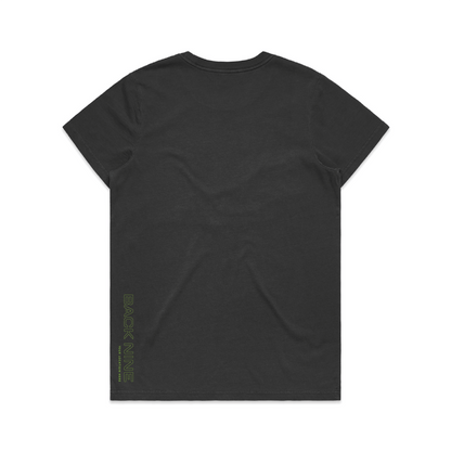 Sideline — Sturdy Faded Tee (Women's) — Faded Black Back