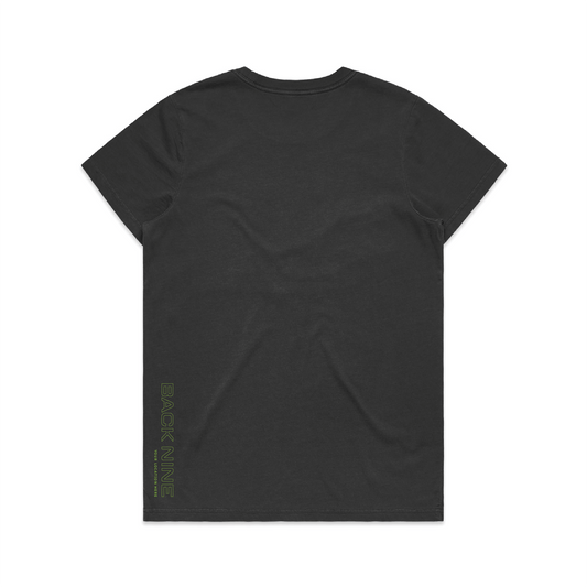 Sideline — Sturdy Faded Tee (Women's) — Faded Black Back
