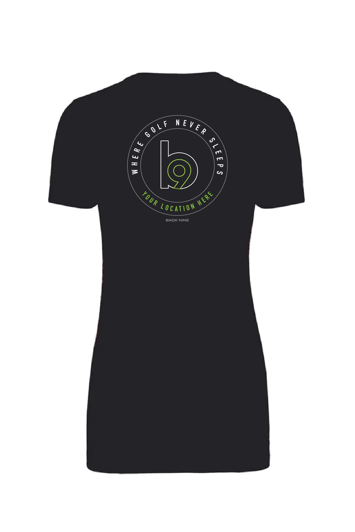 Crest — Easy Tee (Women's) — Black Back