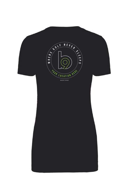 Crest — Easy Tee (Women's) — Black Back