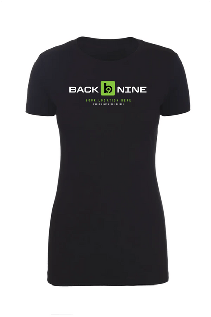 Marquee — Easy Tee (Women's) — Black Front