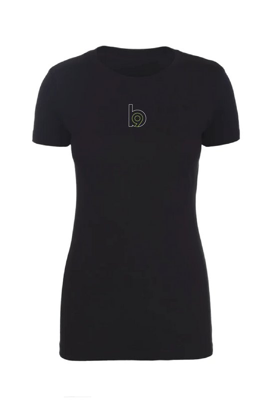 Sideline — Easy Tee (Women's) — Black Front