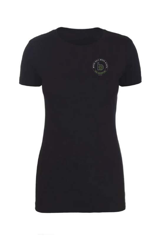 Crest — Easy Tee (Women's) — Black Front