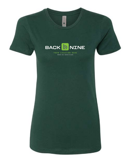 Marquee — Easy Tee (Women's) — Heather Green Front