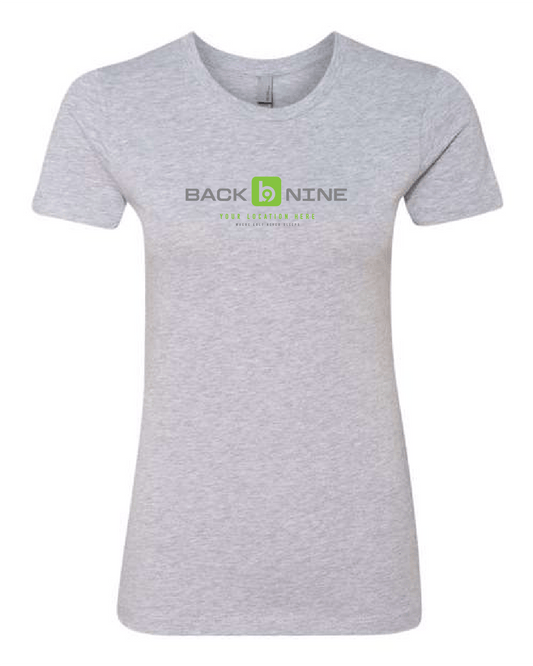 Marquee — Easy Tee (Women's) — Heather Grey Front