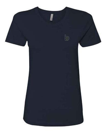 Sideline — Easy Tee (Women's) — Heather Navy Front