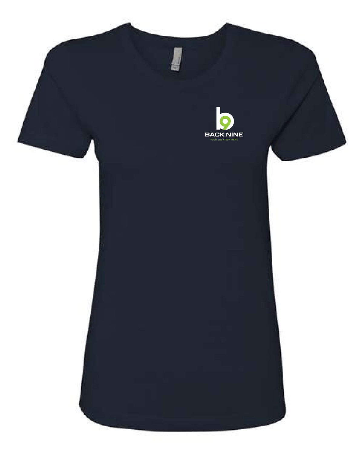 Blueprint — Easy Tee (Women's) — Heather Navy Front