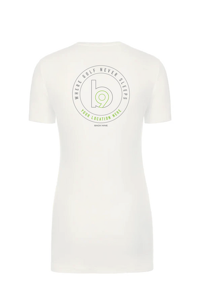 Crest — Easy Tee (Women's) — White Back