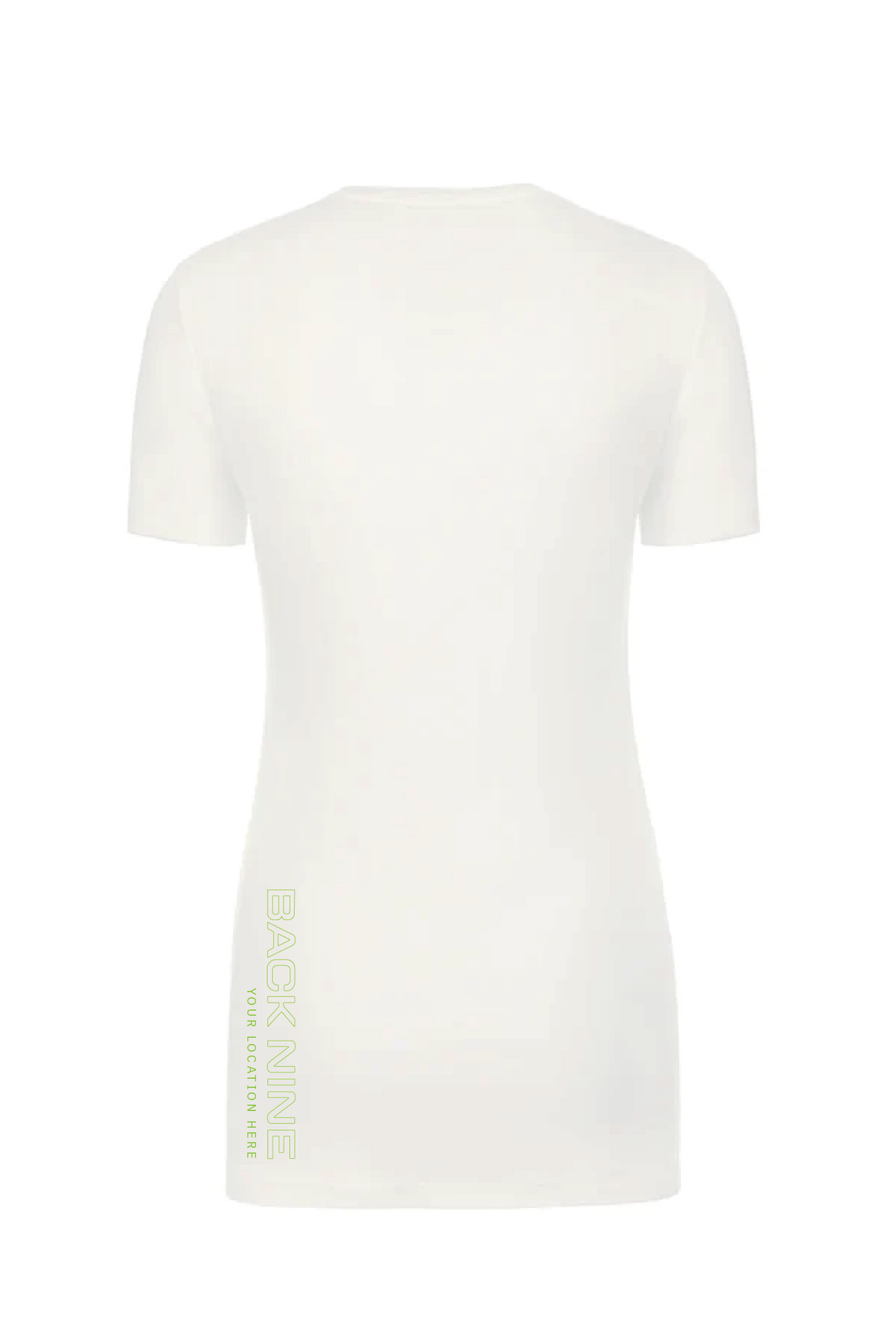 Sideline — Easy Tee (Women's) — White Back