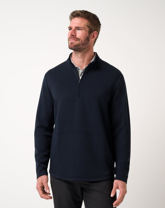 TravisMathew Fibercloud 1/4 Zip - Black