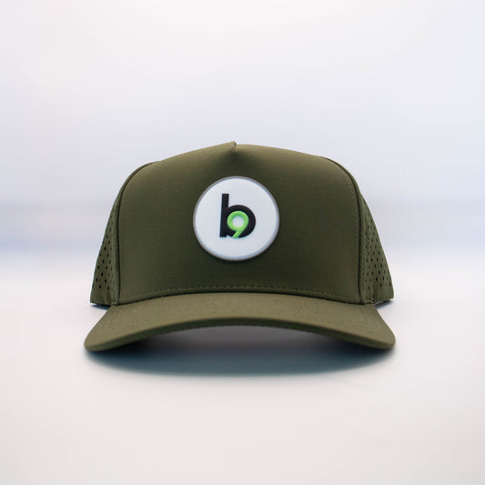 Back Nine Performance Hat – Forest Green