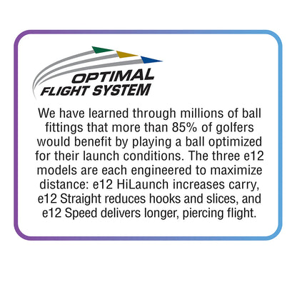 Bridgestone e12 Straight Golf Balls – B9 Branded