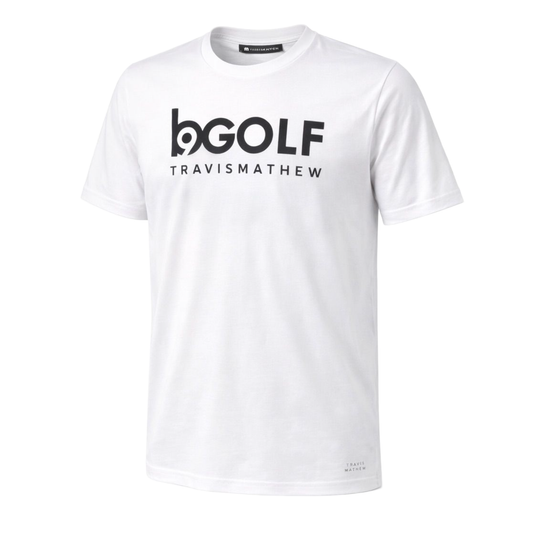 TravisMathew x Back Nine Cloud Crew Bar Crawl (White)