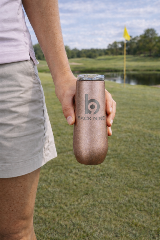 Back Nine Brumate Champagne Flute